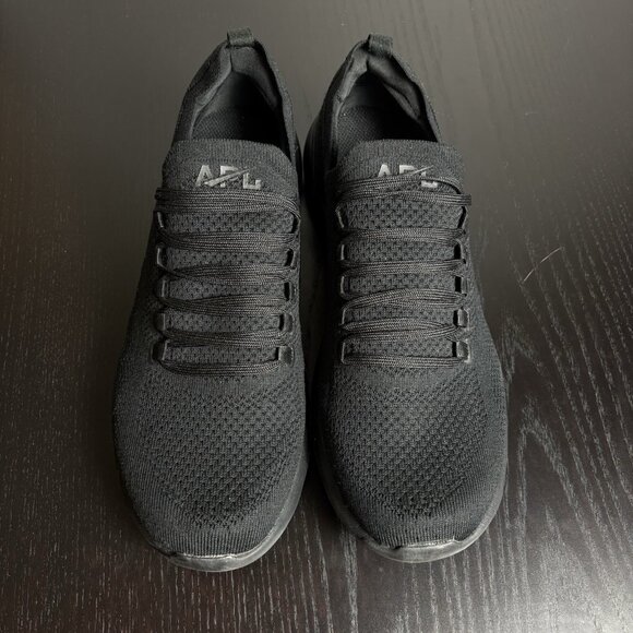 APL Womens Size 11 US/EU 42.5 Black Techloom Breeze Sneakers Running Shoes - Picture 1 of 6